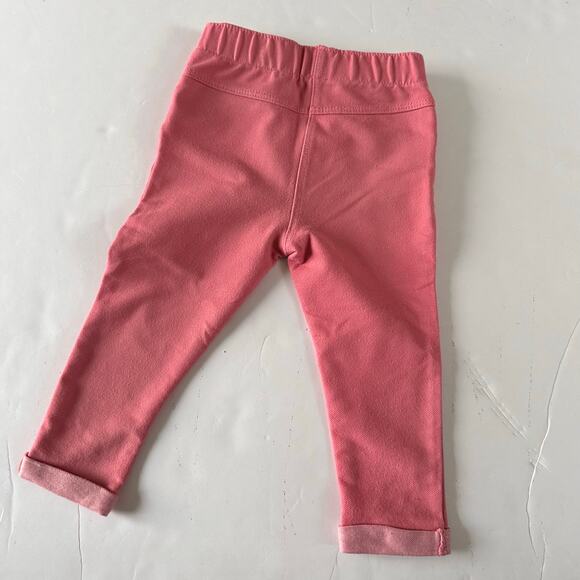 Kiabi Pink Jeggings with Rolled Hem - Size 18 Months - Picture 5 of 5